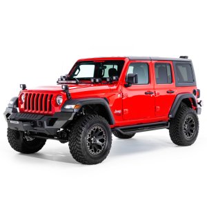 Jeep Wrangler Bumper - Front - Go Rhino - Trailine Full Width - Black - `07-`20